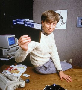 Bill Gates, founder of Microsoft