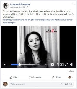 social media content ideas for a boutique gifts business