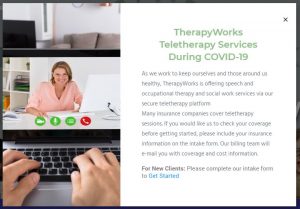 therapyworks offers teletherapy services during covid-19 pandemic