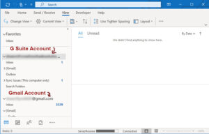 transfer email from g suite to gmail account