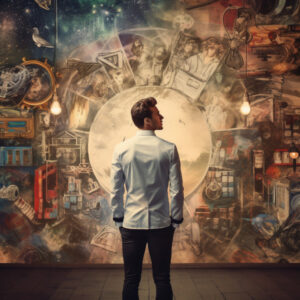 Young Man Choosing a Career